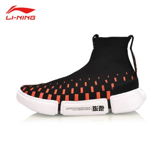 李宁蓝球系列男篮球休闲鞋 AGBP031-5 标准黑/标准白/李宁红 39.5