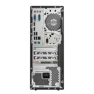 Lenovo 联想 ThinkCentre E76 19.5英寸 商用台式机 黑色（酷睿i3-8100、核芯显卡、8GB、1TB HDD、风冷）