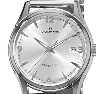 HAMILTON 汉米尔顿 Timeless Classic永恒经典系列 H38715281 男士机械手表 41mm 银盘 银色不锈钢带 圆形