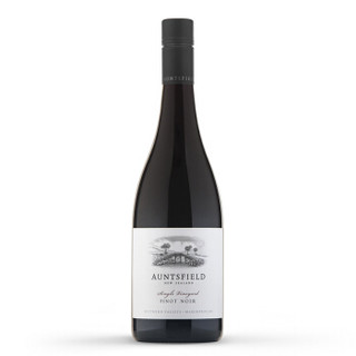新西兰进口马尔堡昂兹菲尔德Auntsfield单一园Single黑皮诺干红葡萄酒