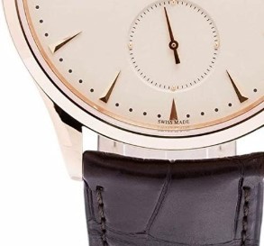 JAEGER-LECOULTRE 积家 大师系列 Ultra Thin 超薄 Q1352520 男款机械表 40mm 棕色 皮革