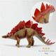 儿童玩具仿真软胶恐龙动物模型2只装 *2件