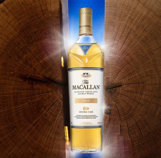macallan 麦卡伦 双雪莉桶灿金 单一麦芽苏格兰威士忌 350ml*2瓶