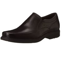 ROCKPORT 乐步 Style Tip Double Gore 男款真皮休闲鞋 休闲鞋 Black US6.5