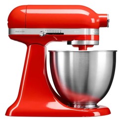 KitchenAid 凯膳怡 5KSM3311XC 多功能搅拌和面机 3.3L迷你版 暖橘红