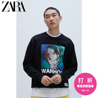 ZARA【打折】男装 ANDY WARHOL系列宽松卫衣运动衫 00495404800
