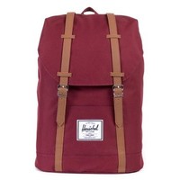 Herschel Supply 和行 中性旅行背包 10066 01158 酒红色 19.5L