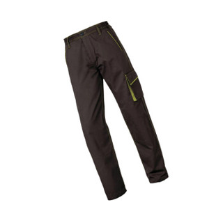 代尔塔/DELTAPLUS 405409 马克6系列工装裤 风琴口袋舒适耐磨男工作裤 棕色 1件 厂家直发 可定制