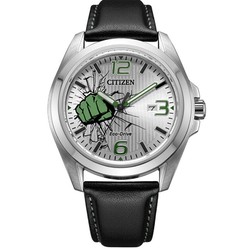 CITIZEN 西铁城 光动能腕表系列 41毫米光动能腕表 AW1431-24W 漫威绿巨人