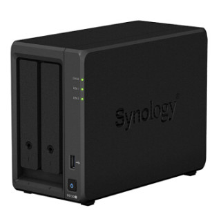 Synology 群晖 DS720+ 2盘位NAS(J4125、2GB)