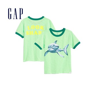 Gap 盖璞 男童洋气卡通短袖T恤