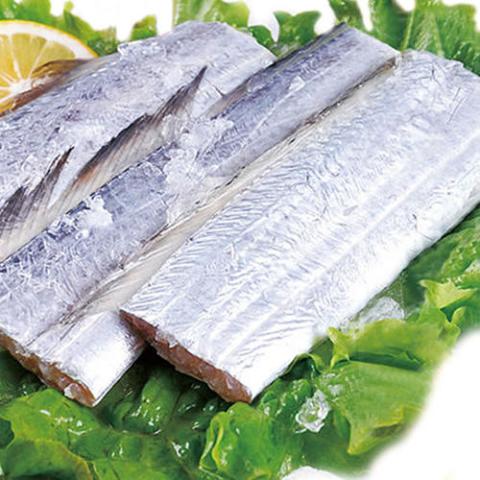 吕四冷冻带鱼中段去头去尾1000g