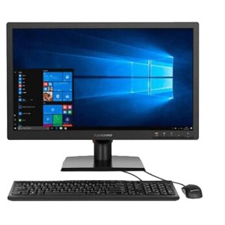 Lenovo 联想 扬天 M2601d 23英寸 商用台式机 黑色 (赛扬G4900、核芯显卡、4GB、500GB HDD、风冷)