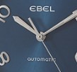 Ebel 玉宝 1911系列 9080241-14665P 男款机械表 38mm 蓝色 银色 不锈钢