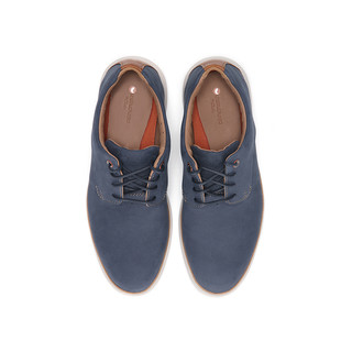 clarks 其乐 Un Voyage Plain 简约商务皮鞋 海军蓝 39.5