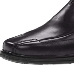 Clarks 其乐 UN系列 Un.Sheridan 一脚蹬男士皮鞋 Black US7