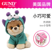 GUND BOO小布 仿真狗毛绒玩具 13cm 粉色邦尼兔