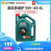 Castrol嘉实多磁护Professional专享5W-40全合成机油润滑油4LSN级