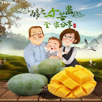 四川攀枝花 凯特大芒果新鲜水果  9斤
