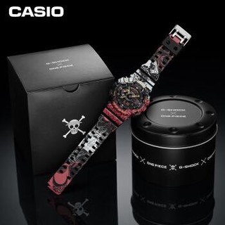 卡西欧（CASIO）手表 G-SHOCK × ONE PIECE联名款 防震防水防磁运动男士手表 GA-110JOP-1A4PR