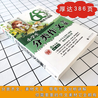 68所名校小学生作文套装 小学生分类作文+小学生考场满分作文（套装共2册）  小学获奖分类作文 波波乌作文