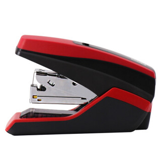 日本美克司（MAX）省力订书机 大号迷你办公财务订书器 可订40页HD-55FL 红色