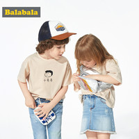 Balabala 巴拉巴拉 儿童T恤短袖