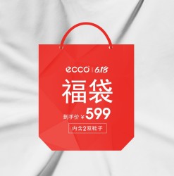 省143 98元 Ecco爱步女鞋 夏日狂欢购福袋 每个福袋内含2双鞋款 多少钱 什么值得买