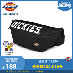 Dickies潮牌斜挎包男士腰包新款潮流休闲女士胸包单肩包包C012