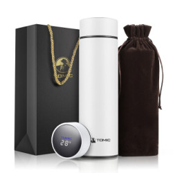 TOMIC 特美刻 特美刻(TOMIC)智能保温杯 男女士316不锈钢茶杯户外便携高档显温水壶杯子
