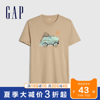 Gap纯棉T恤586563 2020