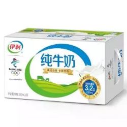 yili 伊利 纯牛奶 250ml*20盒  *3件