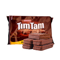 88VIP：澳洲TimTam进口巧克力夹心涂层威化饼干原味超值330g零食 *2件