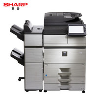 夏普（SHARP）MX-M6508N A3黑白数码复合机复印机(含双面输稿器+四纸盒落地式纸盒+分页装订器) 免费安装售后