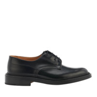 Tricker's Woodstock 男款真皮德比靴 Black US 3 (黑色、UK7)