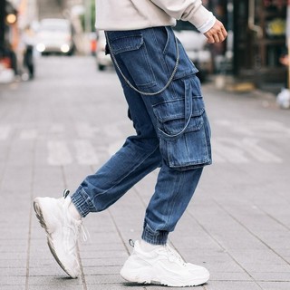 gxg.jeans 男款工装牛仔裤