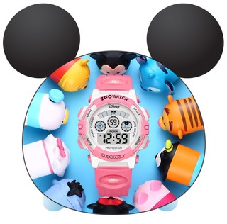 Disney 迪士尼 松松系列 ZGD-305-EPC9 儿童石英手表 28mm及以下 白色 粉色 树脂