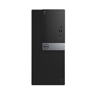 DELL 戴尔 OptiPlex 7060MT 八代酷睿版 21.5英寸 商务台式机 黑色（酷睿i7-8700、核芯显卡、4GB、1TB HDD、风冷)