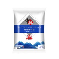 中盐 无碘井矿盐 400g*6袋