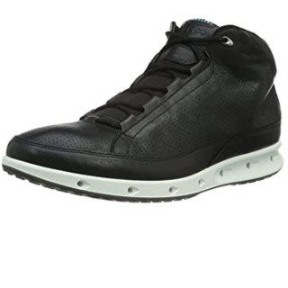 ecco 爱步 COOL GTX 男士高帮防水休闲鞋 Black US 6-6.5