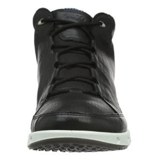 ecco 爱步 COOL GTX 男士高帮防水休闲鞋 Black US 6-6.5