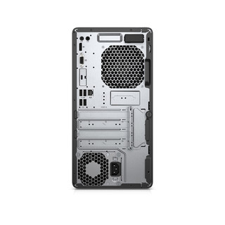 HP 惠普 ProDesk 480 G6 九代酷睿版 23.8英寸 商用台式机 黑色 (酷睿i5-9500、核芯显卡、8GB、128GB SSD+1TB HDD、风冷)