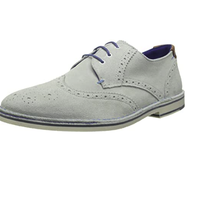 Ted Baker Jamfro 5 男士真皮休闲鞋 White Suede US7