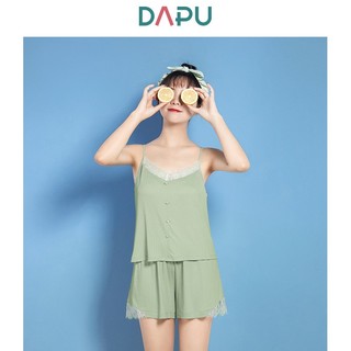 DAPU AE2F12216 吊带短裤家居服套装