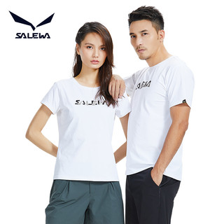 salewa/沙乐华户外情侣男新品运动透气女速干印花T恤SWAJI82015