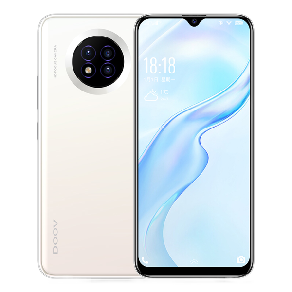 doov 朵唯 m30 4g智能手机 8gb 128gb 全网通 象牙白