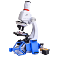儿童显微镜科学实验教具套装1200倍学生显微镜