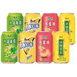 康师傅 冰红茶混合罐装饮料 310ml*8听