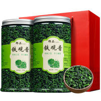 新茶 铁观音 浓香型兰花香250g*2罐 茶叶  送一壶两杯+礼袋