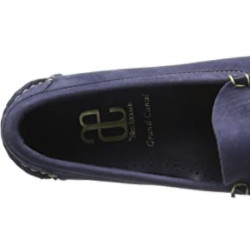 Allen Edmonds 艾伦·埃德蒙兹 Grand Canal Boat Shoe 男士休闲船鞋 Navy US7